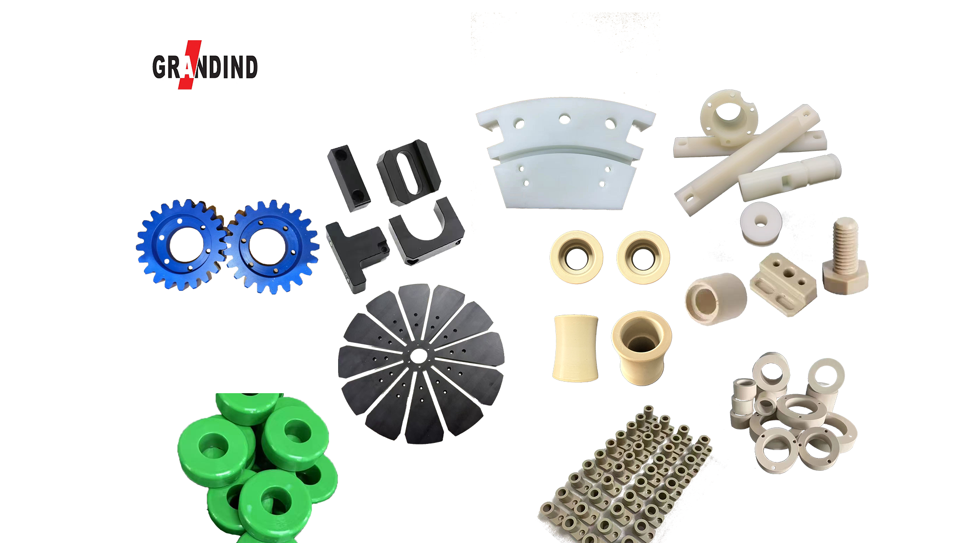 Precisie kunststofcomponenten: PEEK, nylon, POM CNC-onderdelen